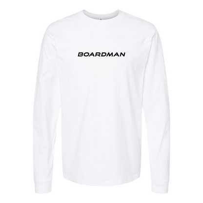 Men's Boardman Logo Cotton Long Sleeve T-Shirt