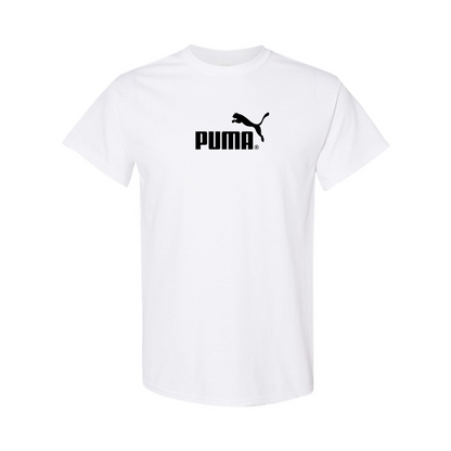 Men's Puma Logo Cotton T-Shirt