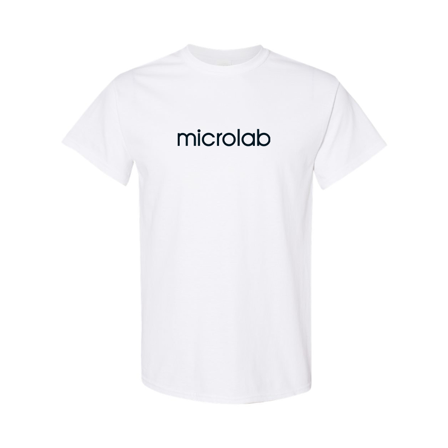 Men's Microlab Logo Cotton T-Shirt