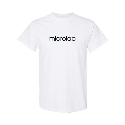 Men's Microlab Logo Cotton T-Shirt