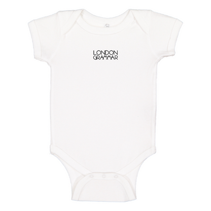 London Grammar  Logo  Baby Onesie Romper