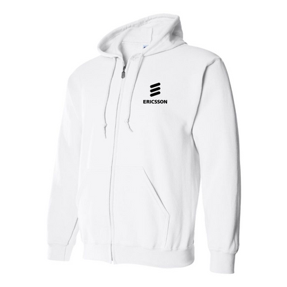 Men's Ericsson Logo Zipper Hoodie