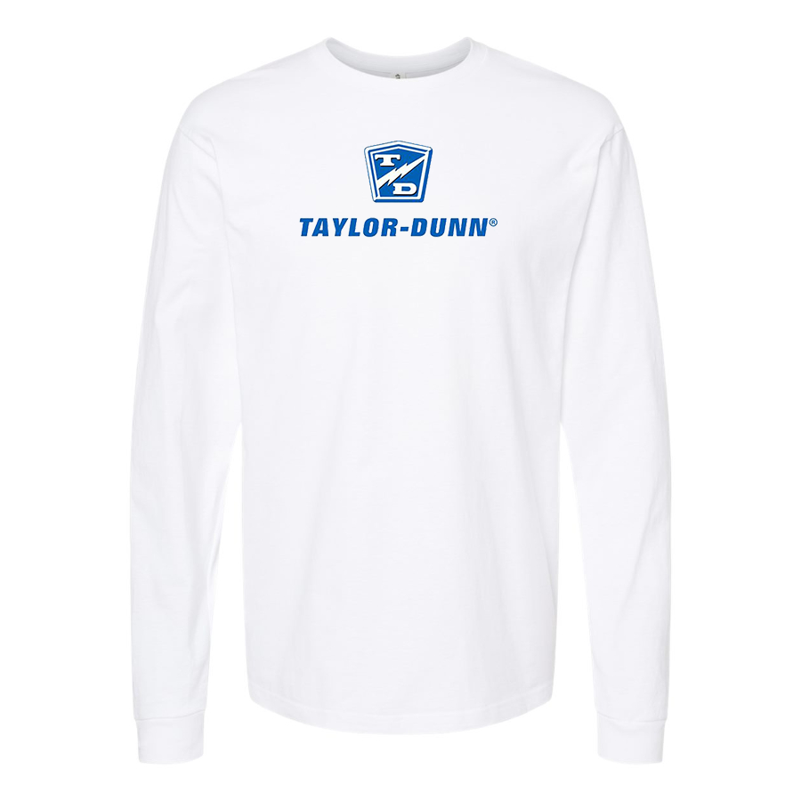 Men's Taylor Dunn Logo Cotton Long Sleeve T-Shirt