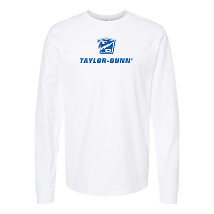 Men's Taylor Dunn Logo Cotton Long Sleeve T-Shirt