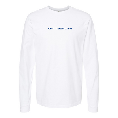 Men's Chamberlain Logo Cotton Long Sleeve T-Shirt