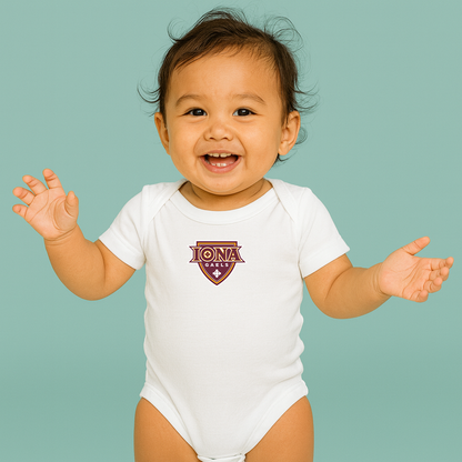 Iona Gaels Logo Baby Romper Onesie
