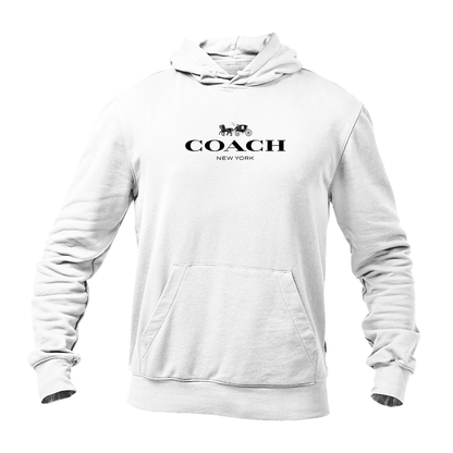 Men's Coach Logo Pullover Hoodie