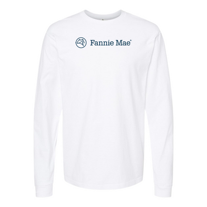 Men's  Fannie Mae Logo Cotton Long Sleeve T-Shirt