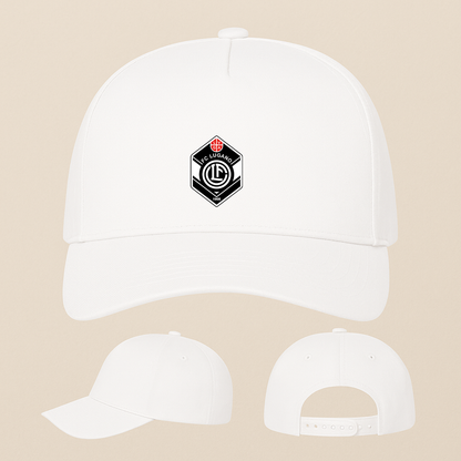FC Lugano Soccer Logo Five Panel Twill Snapback Cap