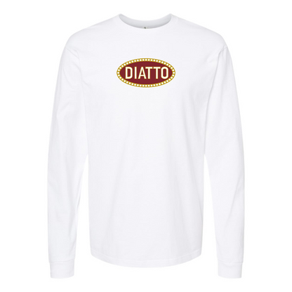 Men's Diatto Logo Cotton Long Sleeve T-Shirt
