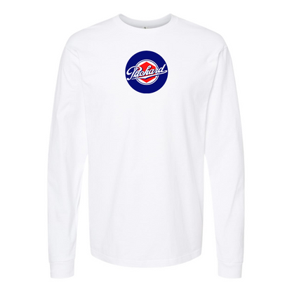Men's Packard Logo Cotton Long Sleeve T-Shirt