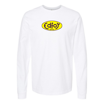 Men's Edfor Grand Sport Logo Cotton Long Sleeve T-Shirt