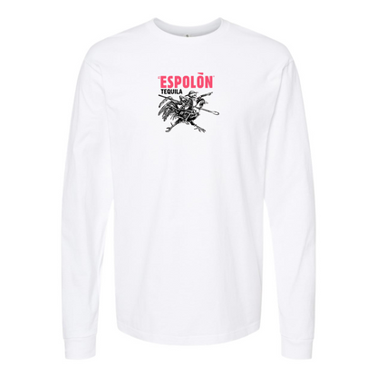 Men's Espolon Logo Cotton Long Sleeve T-Shirt