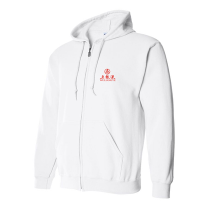 Men's Wuliangye  Logo Zipper Hoodie