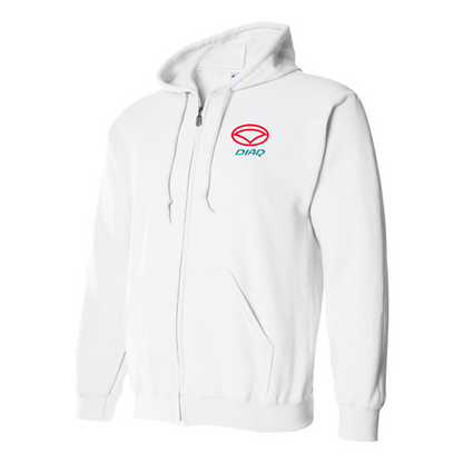 Men's Diar Motors Logo Zipper Hoodie