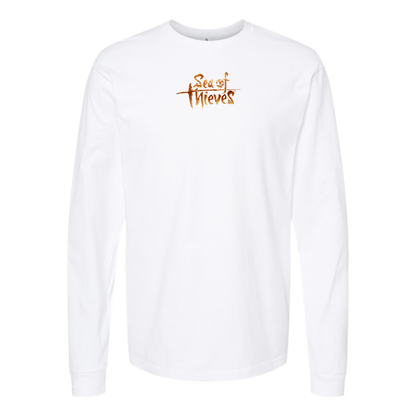 Youth Sea Of Thieves Logo Cotton Long Sleeve T-Shirt