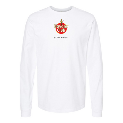 Youth Havana Club Logo Cotton Long Sleeve T-Shirt