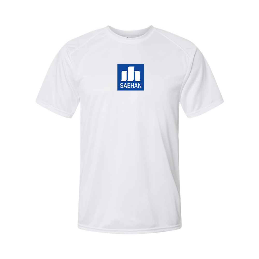 Men's Saehan Motors Logo Polyester T-Shirt