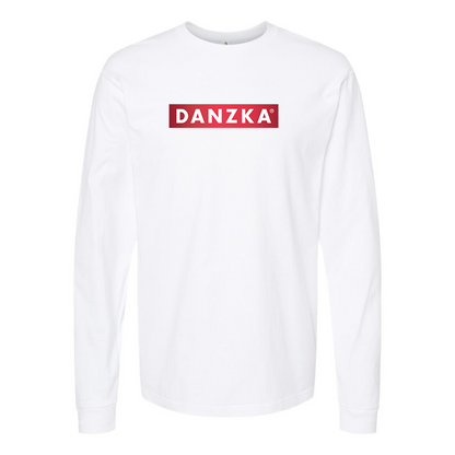 Men's Danzka  Logo Cotton Long Sleeve T-Shirt