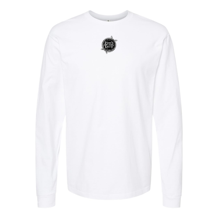Youth When Rivers Meet Cotton Long Sleeve T-Shirt