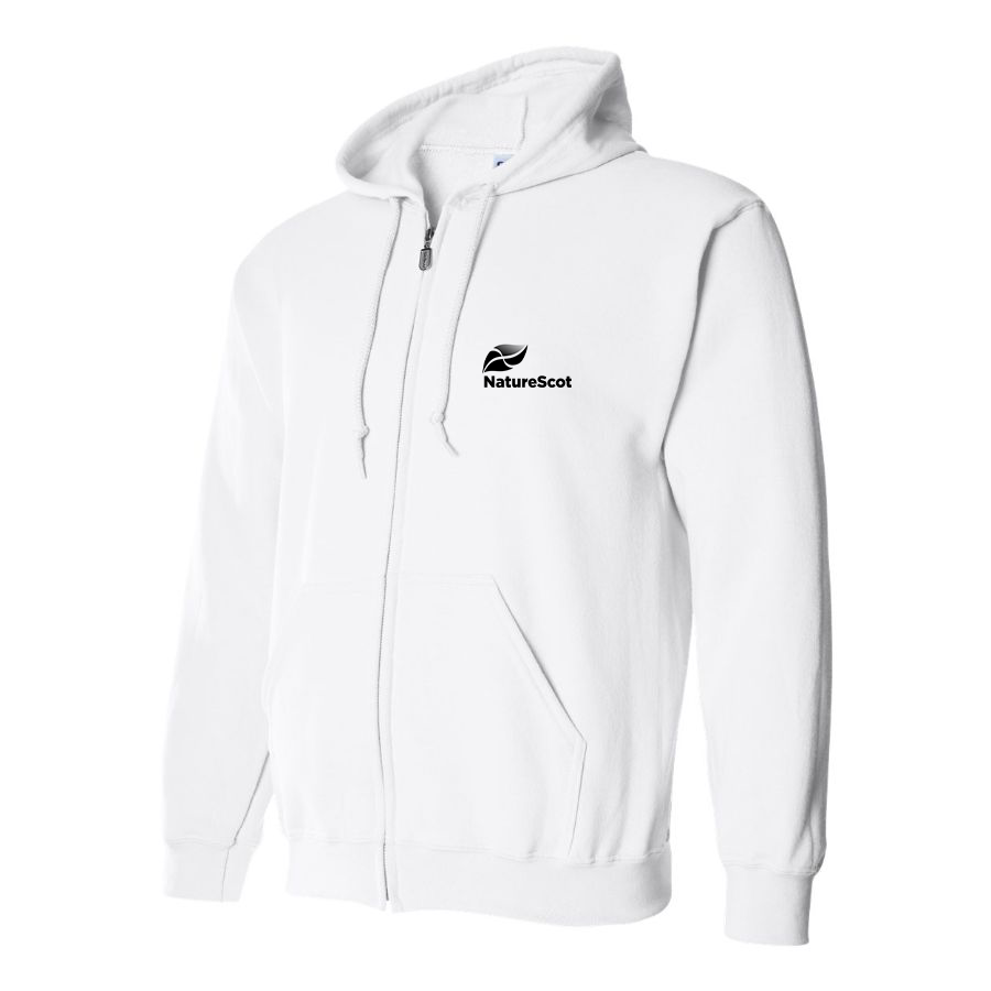 Men's Nature Scot  Logo Zipper Hoodie