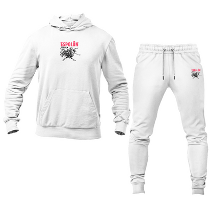 Men's Espolon Logo Hoodie Joggers Set