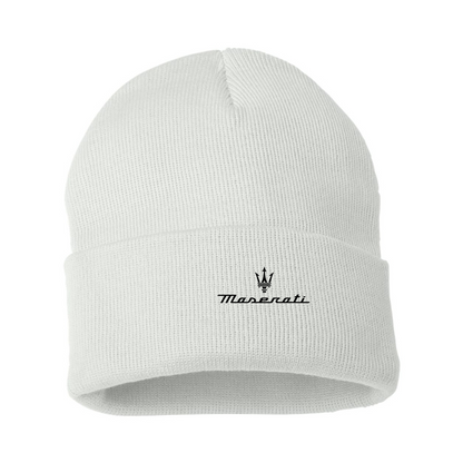 Maserati  Logo Beanie Hat