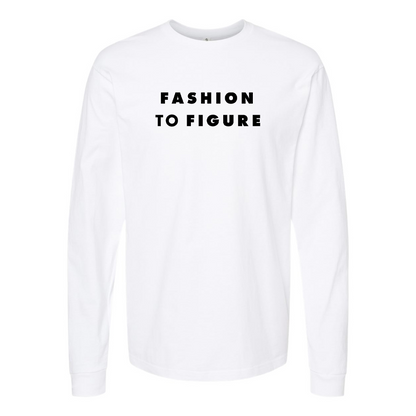 Men's Fashion To Figure Logo Cotton Long Sleeve T-Shirt