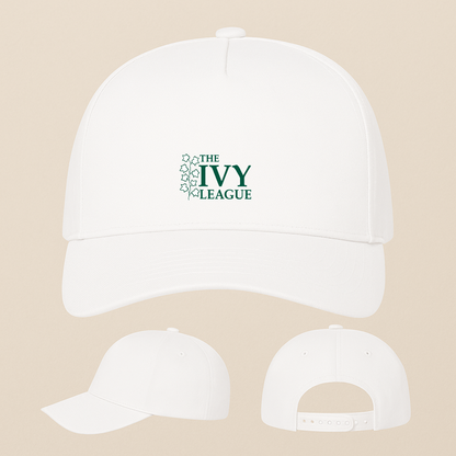 Ivy League Logo Five Panel Twill Snapback Cap