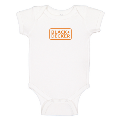 Black Decker Logo Baby Onesie Romper