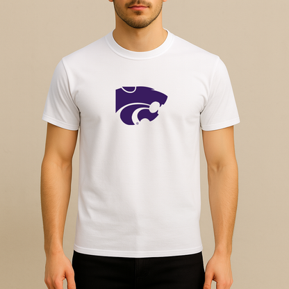 Men's Kansas State Wildcats Logo Cotton T-Shirt