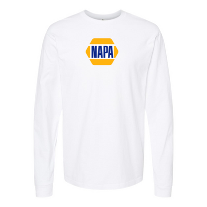 Men's Napa  Logo Cotton Long Sleeve T-Shirt