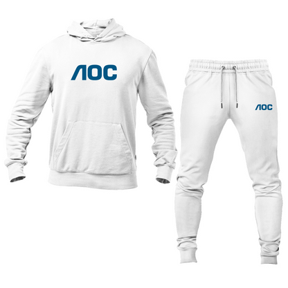 Men's AOC Logo Hoodie Joggers Set