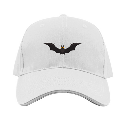 Bat-Emoji Logo  Dad Baseball Cap Hat