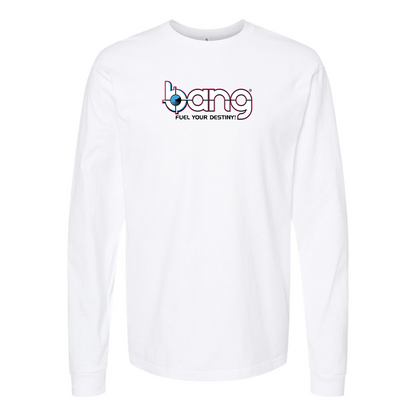 Men's Bang Energy Logo Cotton Long Sleeve T-Shirt