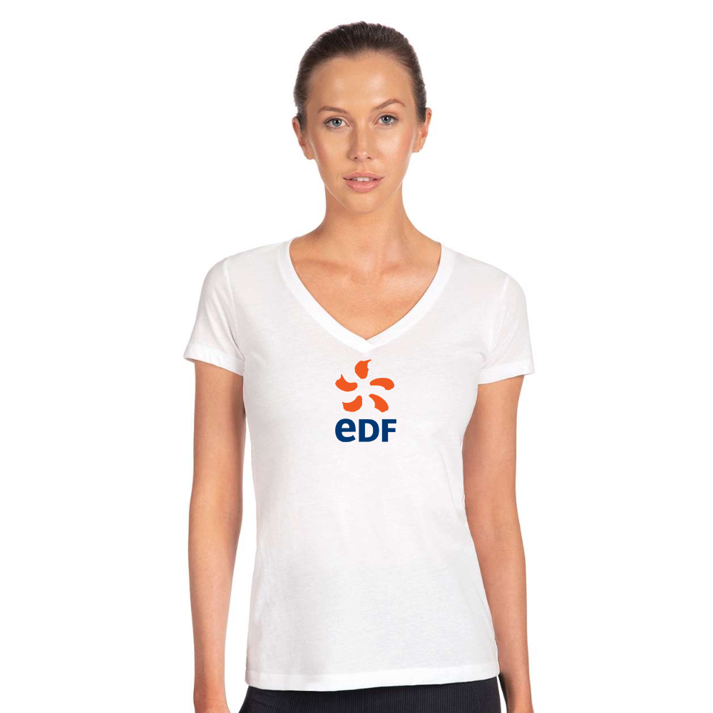 Women's Edf Next Level V-Neck T-Shirt