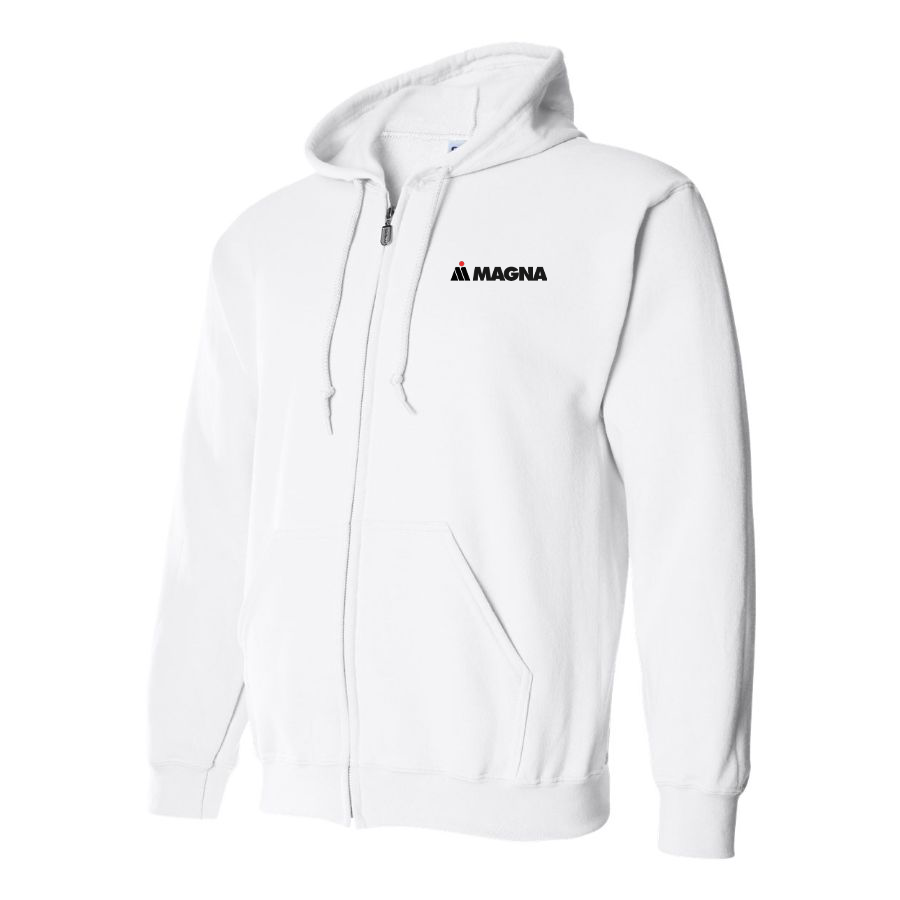 Men's Magna Steyr Logo Zipper Hoodie
