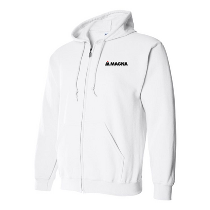 Men's Magna Steyr Logo Zipper Hoodie