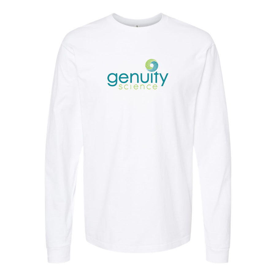 Men's Genuity Science  Logo Cotton Long Sleeve T-Shirt