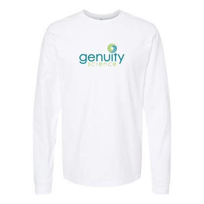 Men's Genuity Science  Logo Cotton Long Sleeve T-Shirt