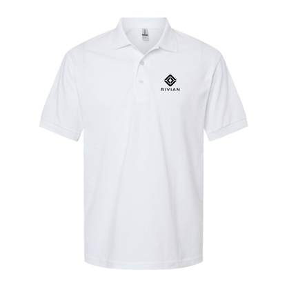 Men's Rivian Logo Dry Blend Polo