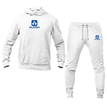 Men's Alcoa Logo Hoodie Joggers Set