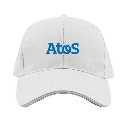 Atos Logo  Dad Baseball Cap Hat
