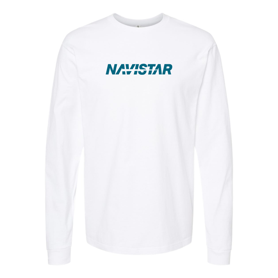 Youth Navistar Logo Cotton Long Sleeve T-Shirt