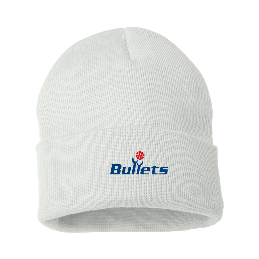 Baltimore Bullets  Logo Beanie Hat