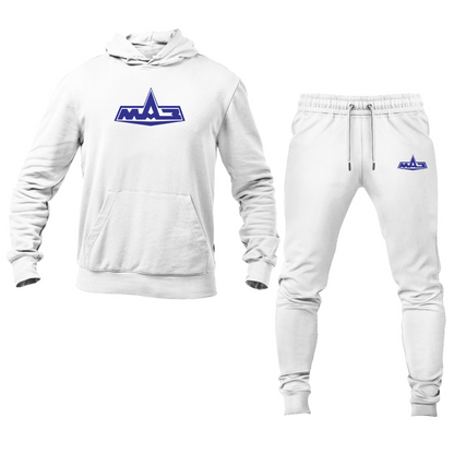 Men's MAZ Logo Hoodie Joggers Set