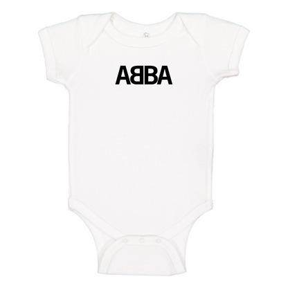 Abba Logo Baby Onesie Romper