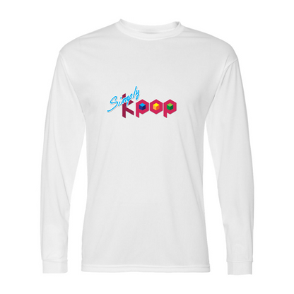 Men's Simply Kpop Performance Long Sleeve T-Shirt