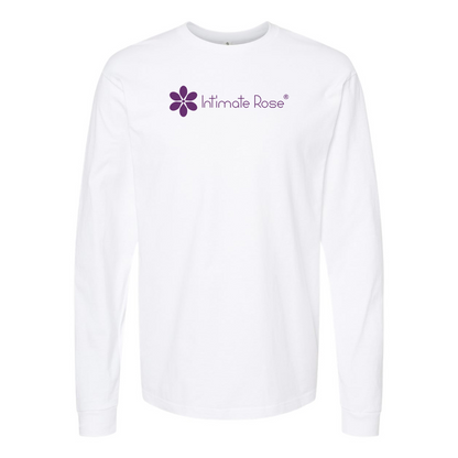 Men's Intimate Rose   Logo  Cotton Long Sleeve T-Shirt