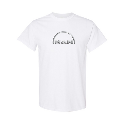 Men's MAN Logo Cotton T-Shirt